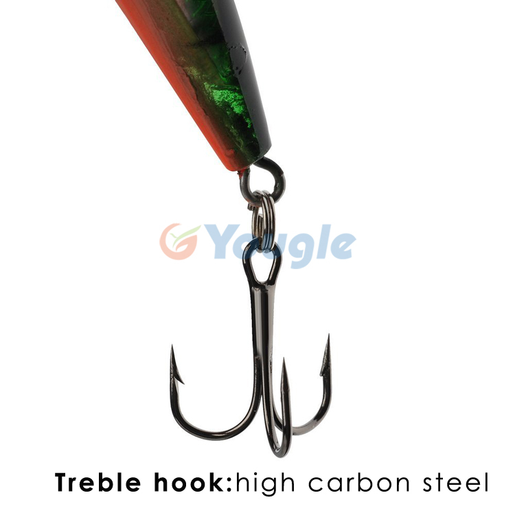 YOUGLE-10-PcsLot-43-inch-Fishing-Lure-Lures-Minnow-Bass-Fish-Hook-Fishing-Bait-Swimbait-Tackle-Life--32245039399