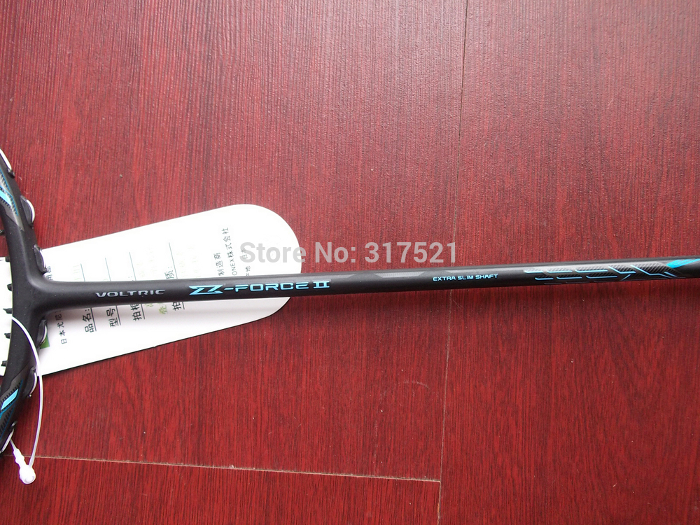 badminton-racquet-Voltric-ZF-II---100-carbon-fibre-2-pieceslot-free-shipping-by-ems-1919145302