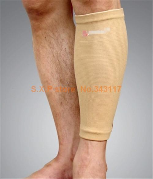 one-pair-Sports-Calf-sleeve-knee-pads-elastic-leg-protection-shin-support-Basketball-badminton-L260-32390510227