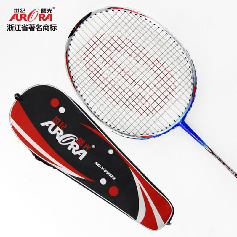 1 Pcs Carbon Sonic Metal Training Badminton Racket Free Racket Bag ...
