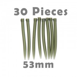 (30pcs/1 Set) 53mm Dark Matter New Arrival Anti Tangle Sleeves Connect with Hook Carp Fishing Tackle Fishing Accessories