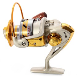 Ultralight  Fishing Reel EF1000 - 7000 Series Aluminum Spool Superior Ratio Pre-Loading Spinning Fishing Reel Spinning Reel5.5:1